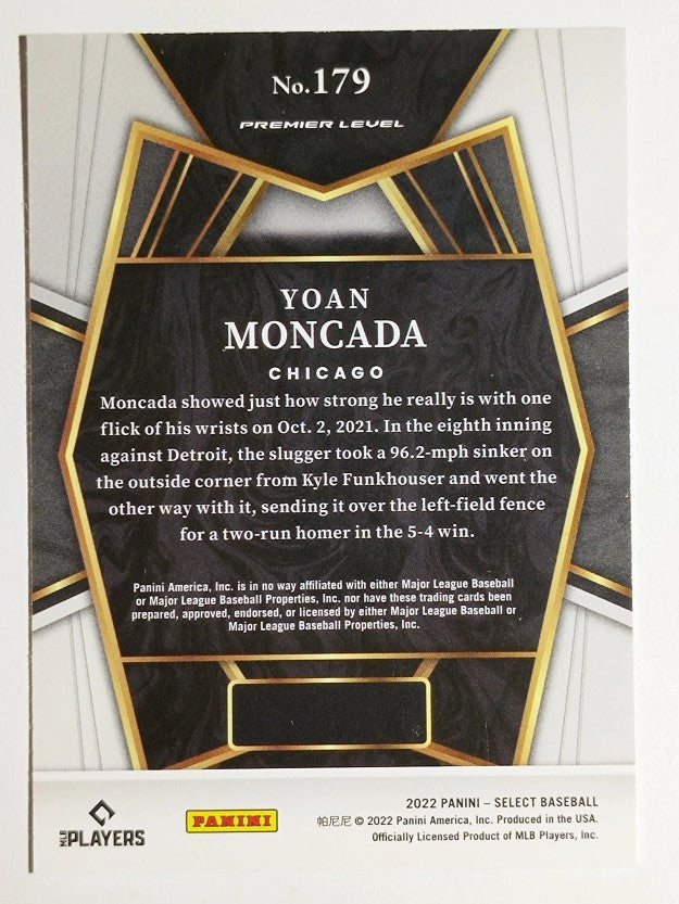 2022 Select #179 Yoan Moncada PRM