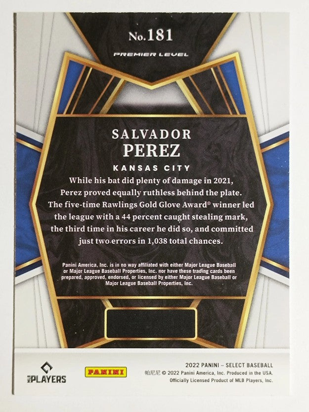 2022 Select #181 Salvador Perez PRM