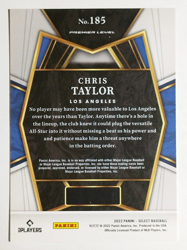 2022 Select #185 Chris Taylor PRM