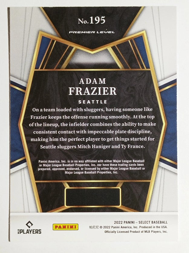 2022 Select #195 Adam Frazier PRM