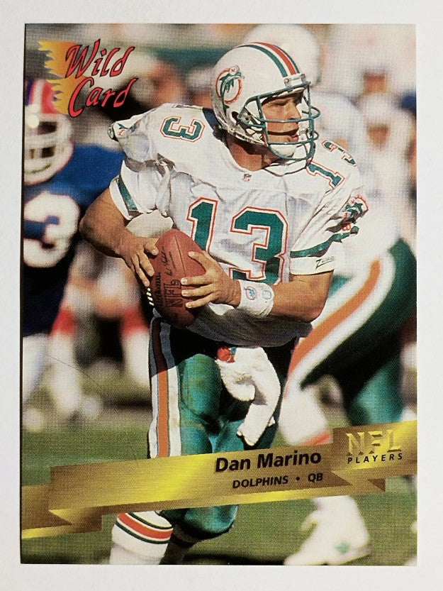 1993 Wild Card #90 Dan Marino