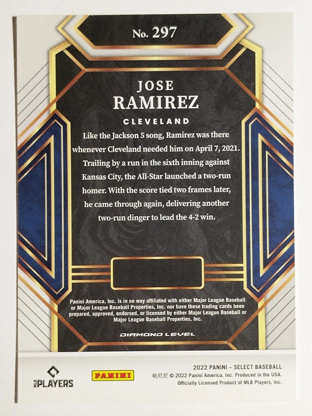 2022 Select #297 Jose Ramirez DMD