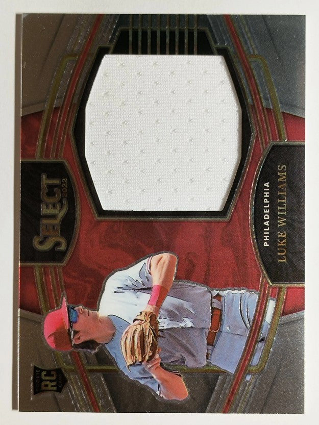 2022 Select Horizontal Rookie Jumbo Swatch #9 Luke Williams