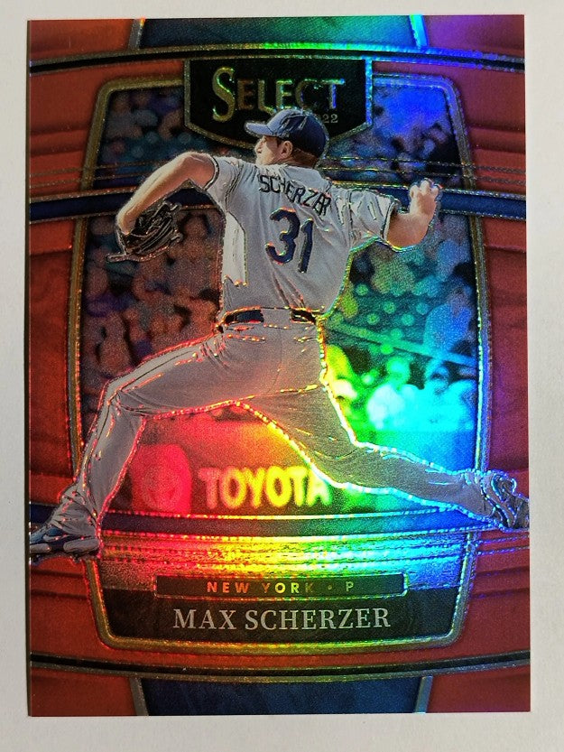 2022 Select Red #95 Max Scherzer