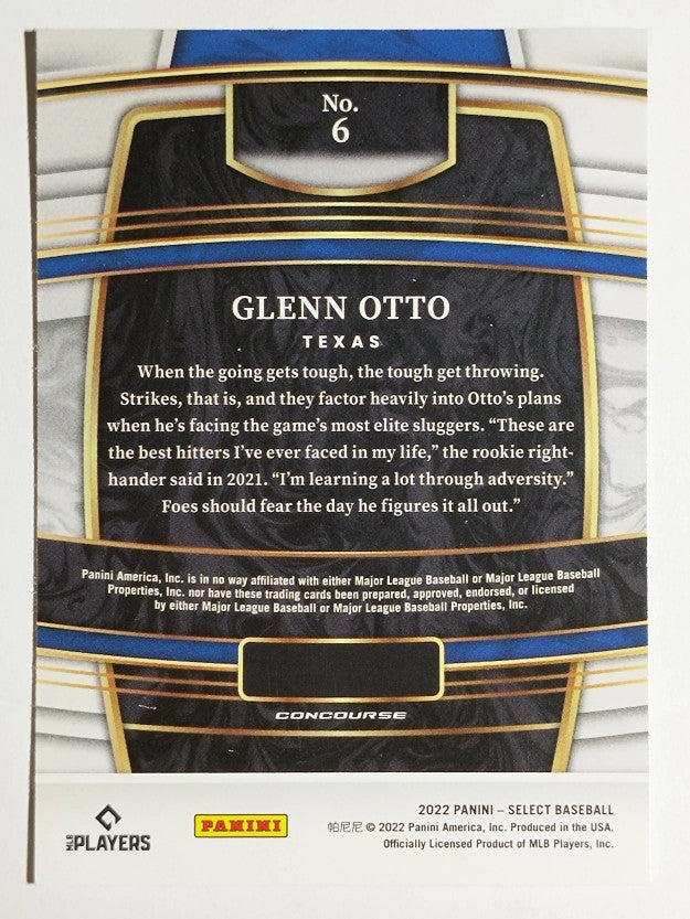 2022 Select #6 Glenn Otto RC