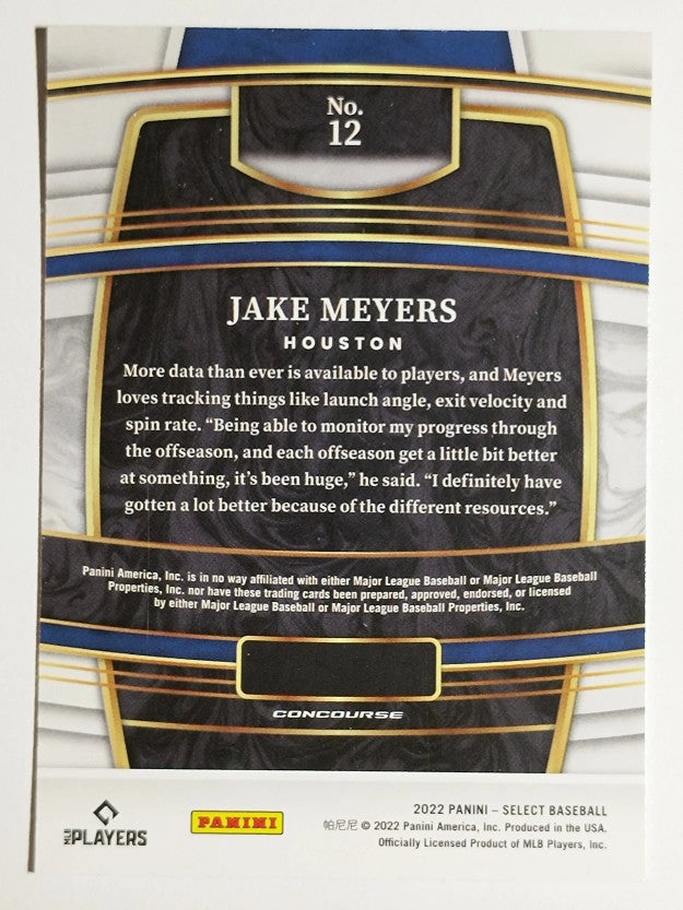 2022 Select #12 Jake Meyers RC