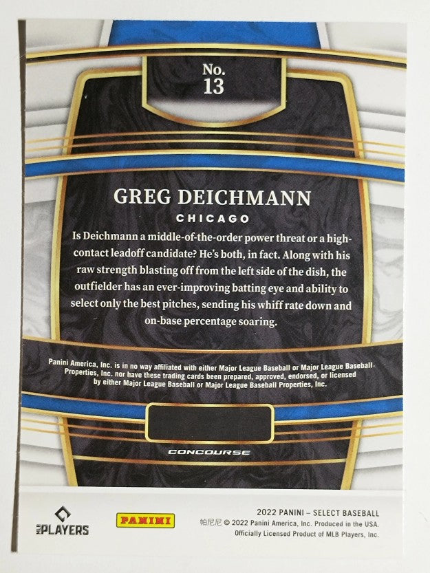 2022 Select #13 Greg Deichmann RC