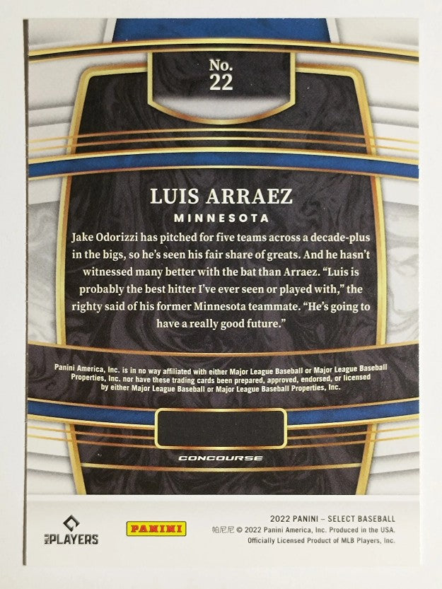 2022 Select #22 Luis Arraez