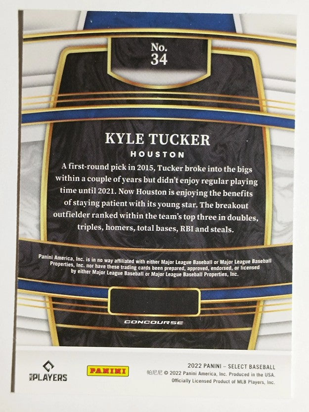 2022 Select #34 Kyle Tucker
