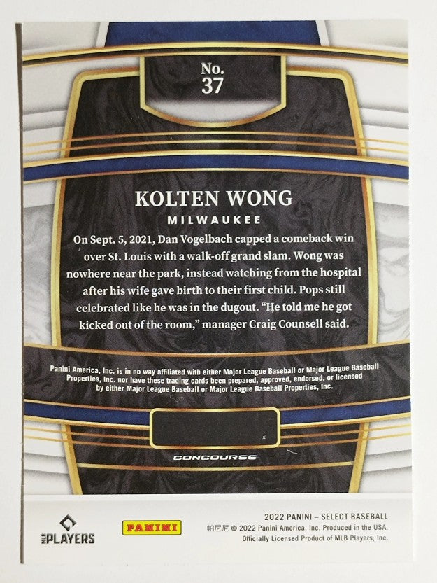 2022 Select #37 Kolten Wong