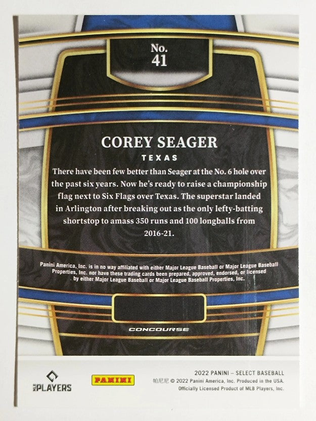 2022 Select #41 Corey Seager