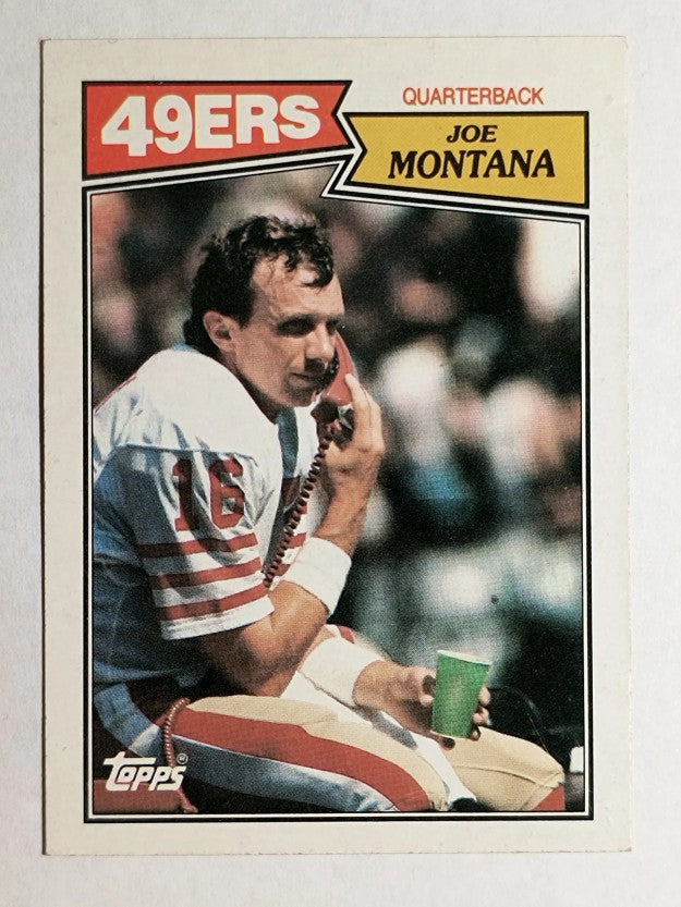 1987 Topps #112 Joe Montana