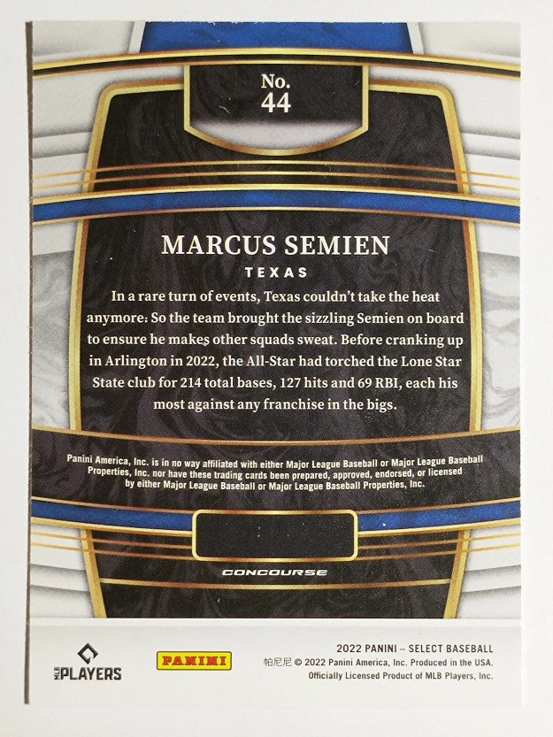 2022 Select #44 Marcus Semien