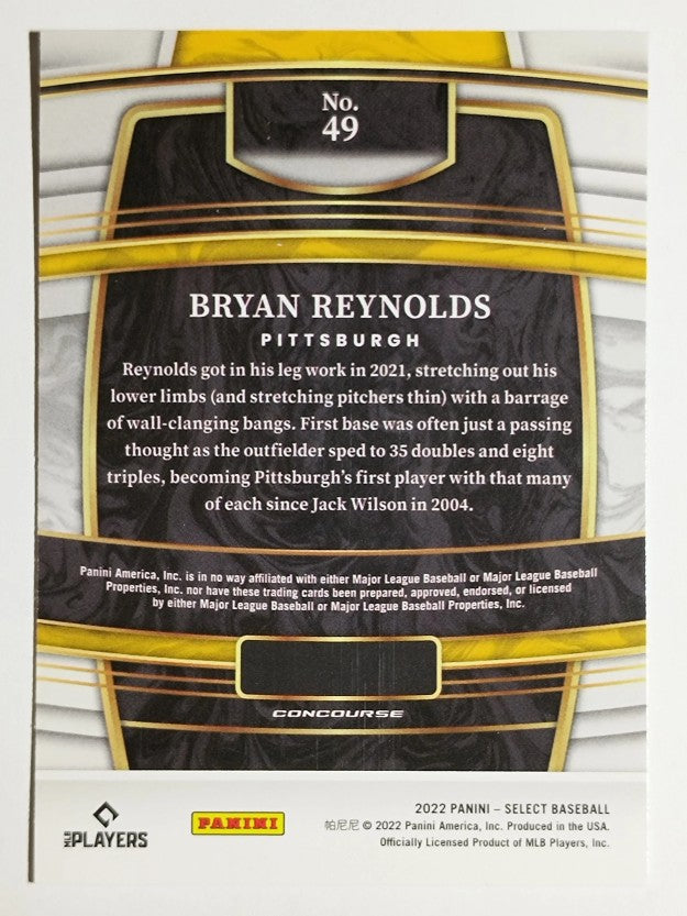 2022 Select #49 Bryan Reynolds