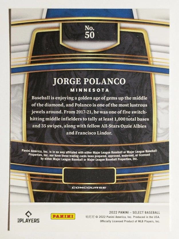 2022 Select #50 Jorge Polanco