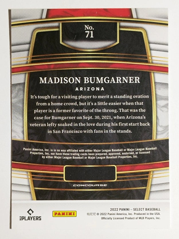 2022 Select #71 Madison Bumgarner