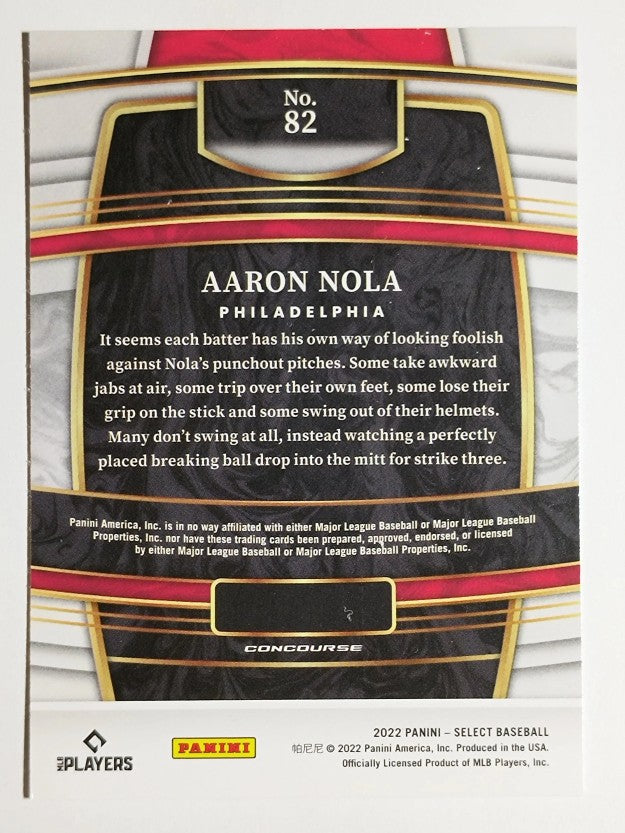 2022 Select #82 Aaron Nola
