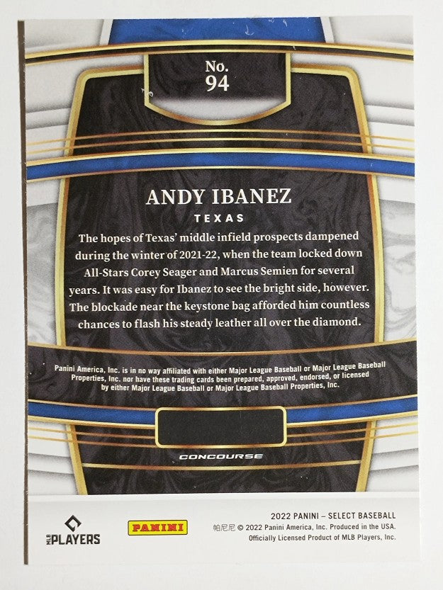 2022 Select #94 Andy Ibanez
