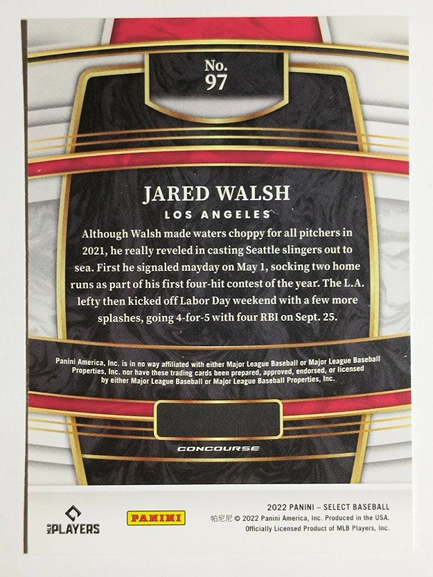 2022 Select #97 Jared Walsh
