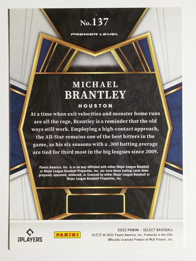 2022 Select #137 Michael Brantley PRM