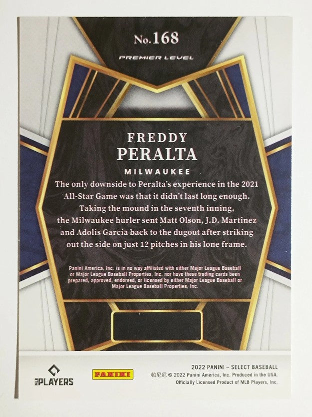 2022 Select #168 Freddy Peralta PRM