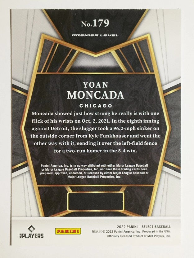 2022 Select #179 Yoan Moncada PRM