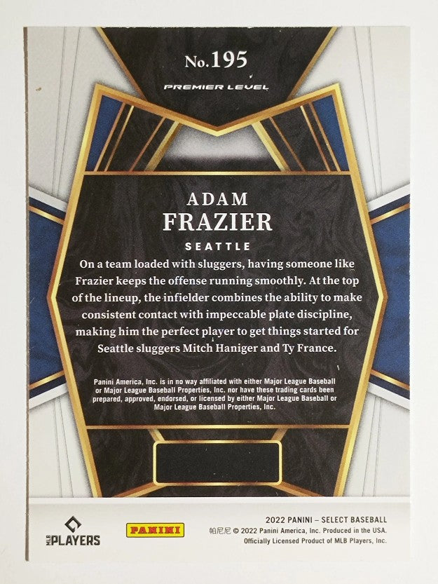 2022 Select #195 Adam Frazier PRM
