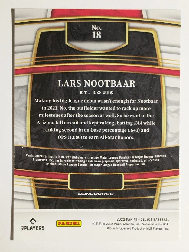 2022 Select #18 Lars Nootbaar RC