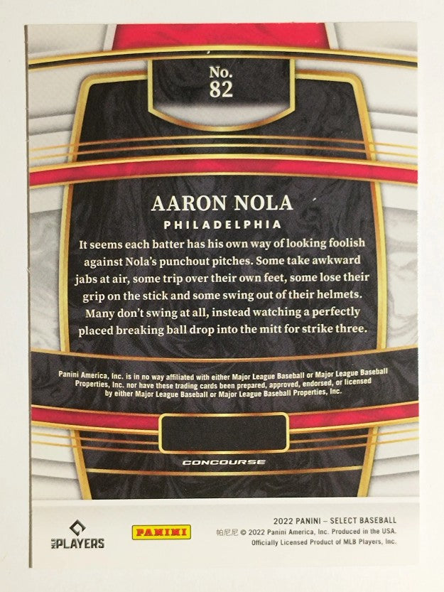 2022 Select #82 Aaron Nola