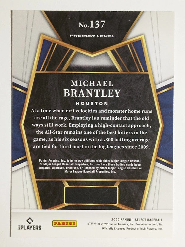 2022 Select #137 Michael Brantley PRM