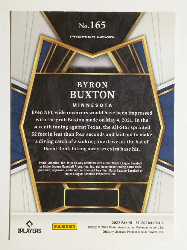 2022 Select #165 Byron Buxton PRM