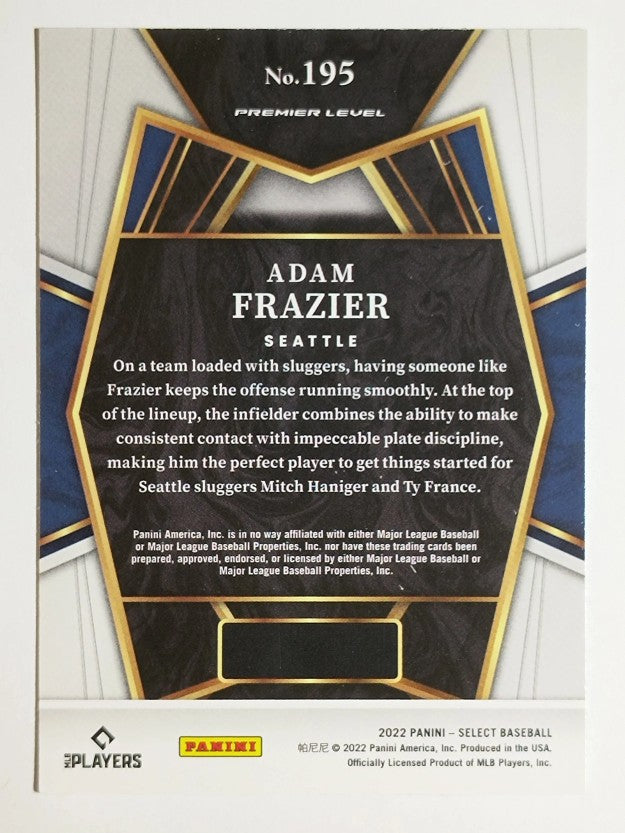 2022 Select #195 Adam Frazier PRM