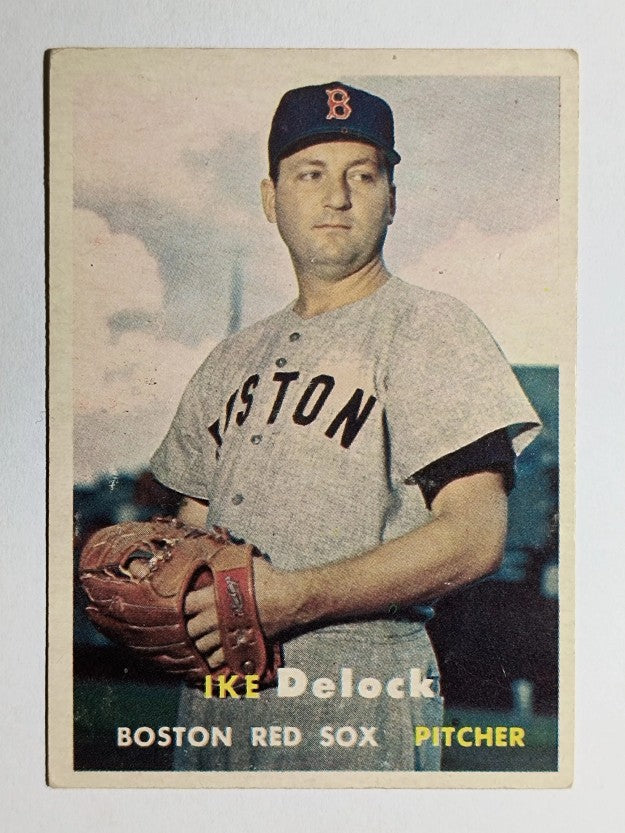 1957 Topps #63 Ike Delock (EX)