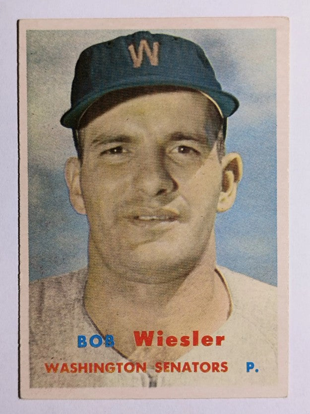 1957 Topps #126 Bob Wiesler (EXMT)