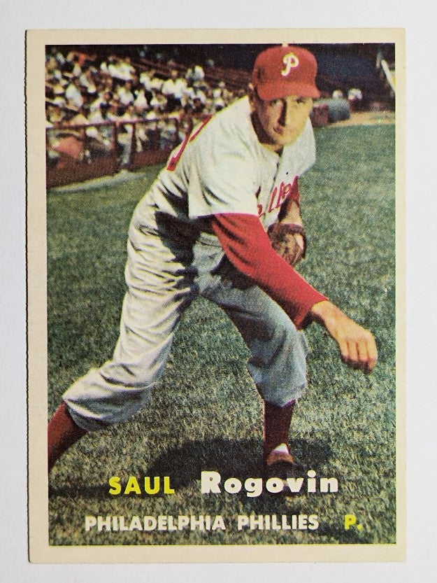 1957 Topps #129 Saul Rogovin (NM)