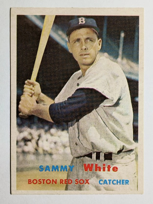 1957 Topps #163 Sammy White (EXMT)