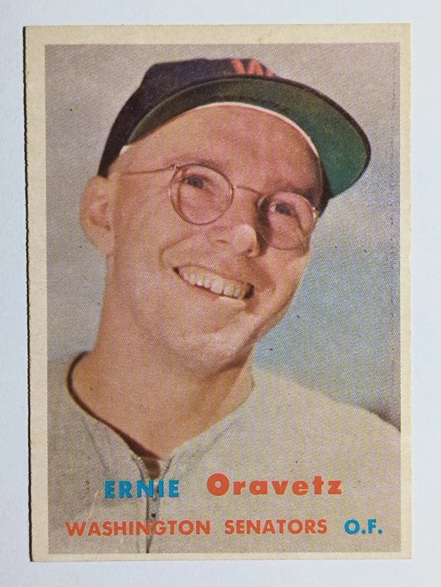 1957 Topps #179 Ernie Oravetz (EXMT)