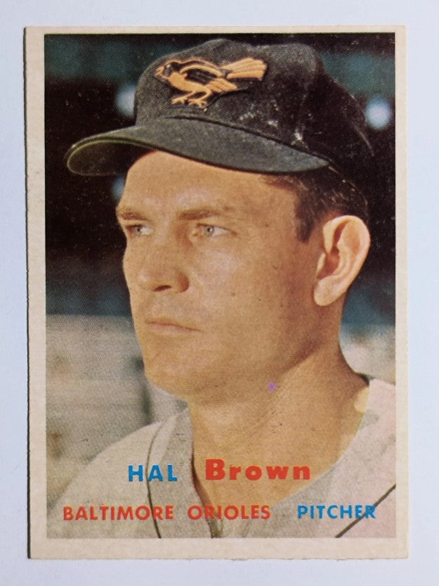 1957 Topps #194 Hal Brown (EXMT)