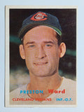 1957 Topps #226 Preston Ward (EX)
