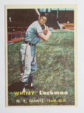 1957 Topps #232 Whitey Lockman (EX)