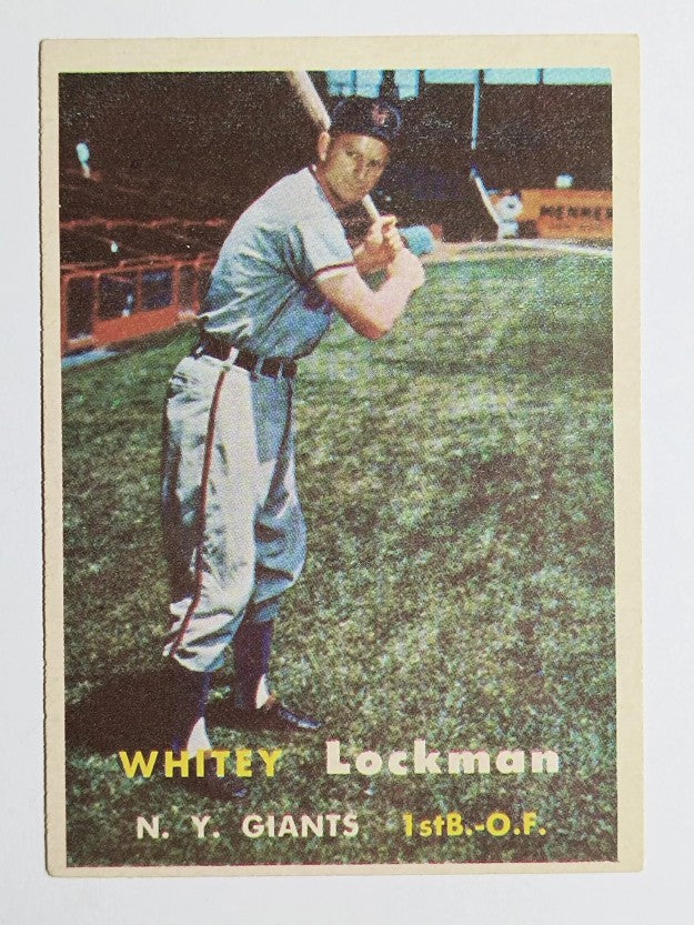 1957 Topps #232 Whitey Lockman (EX)