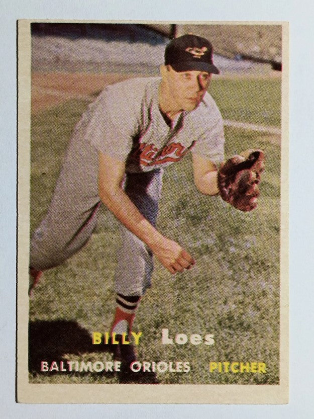 1957 Topps #244 Billy Loes (EX)
