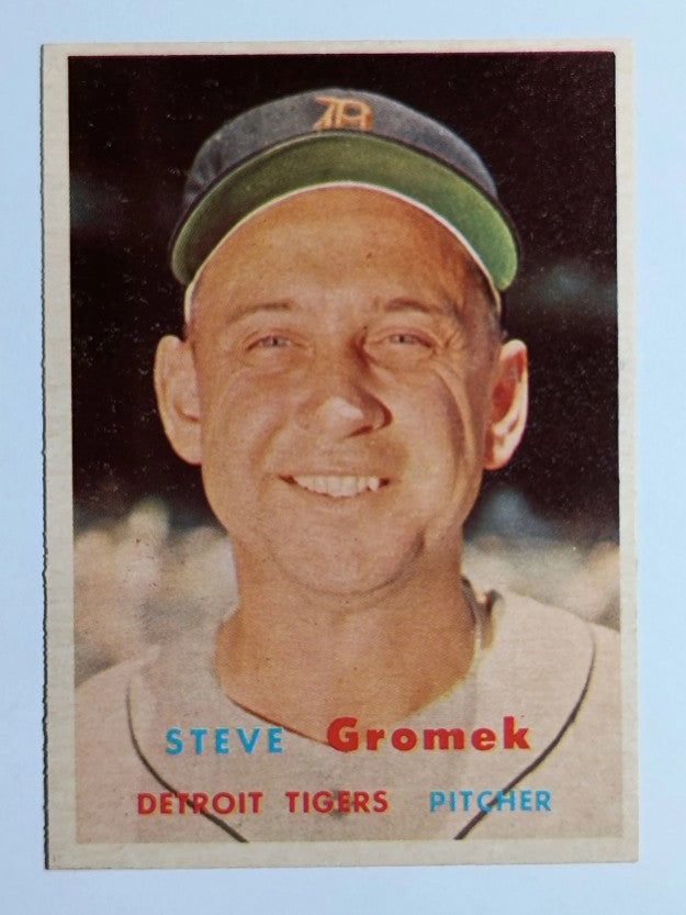 1957 Topps #258 Steve Gromek (EXMT)