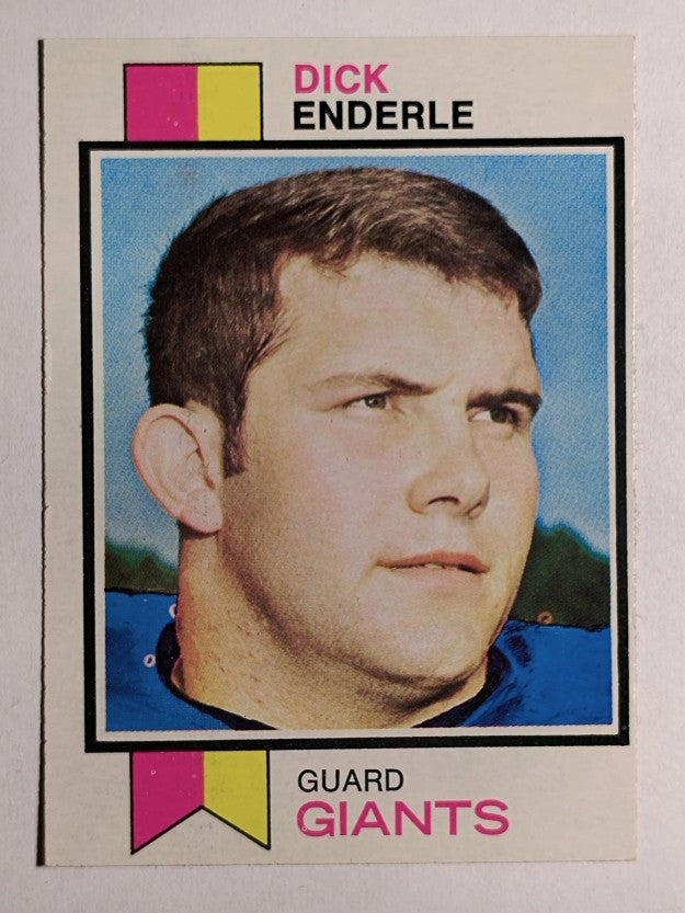 1973 Topps #22 Dick Enderle RC (EXMT)