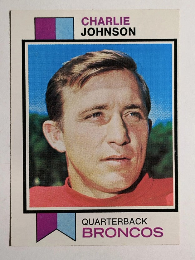 1973 Topps #104 Charley Johnson (EX)