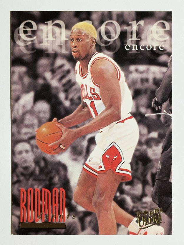 1995-96 Ultra #337 Dennis Rodman ENC