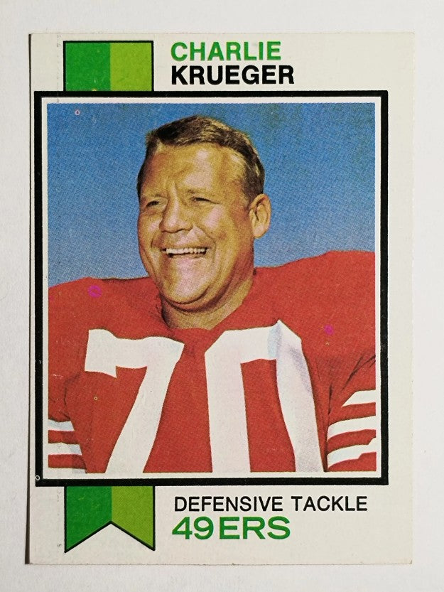 1973 Topps #157 Charlie Krueger (NM)
