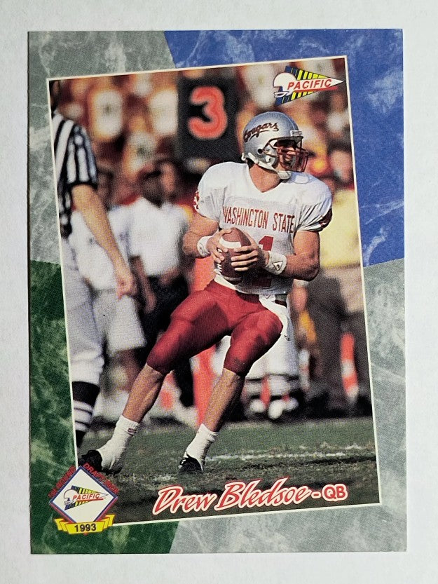 1993 Pacific #435 Drew Bledsoe RC