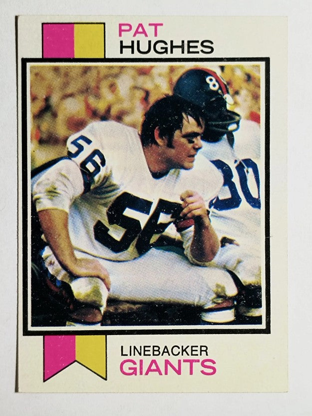 1973 Topps #201 Pat Hughes RC (EXMT)