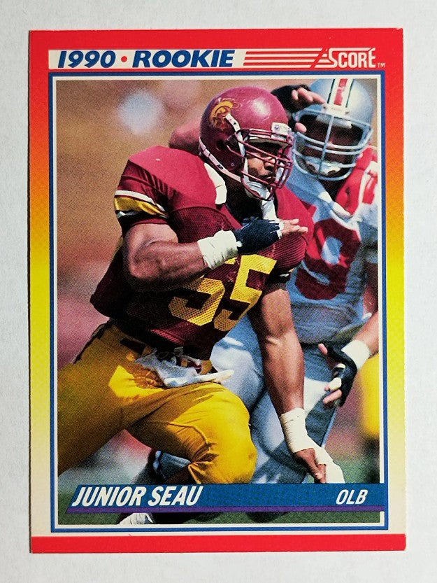 1990 Score #302 Junior Seau RC